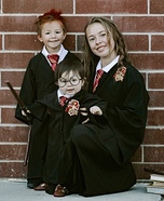 Harry, Ron & Hermione Homemade Costume