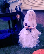 Haunted Mansion Bride Homemade Costume