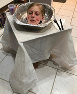 Head on a Table Homemade Costume