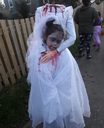 Headless Bride Homemade Costume