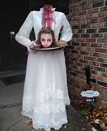 Headless Bride Homemade Costume