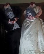 Headless Bride and Groom Homemade Costume