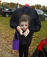 DIY Headless Girl Costume