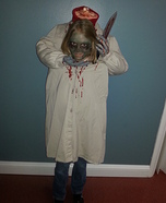 Headless Girl Illusion Halloween Costume