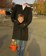 Headless Man Homemade Costume