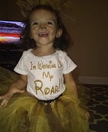 Hear Me Roar Homemade Costume