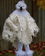 Hedwig the Snowy Owl Homemade Costume