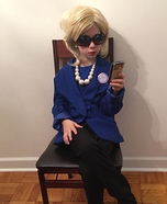Hillary Clinton Homemade Costume