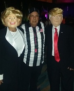 Hillary, Trump and Referee Homemade Costume