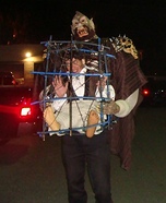 Illusion costume ideas - Hobbit Captured by Orc Halloween Costume