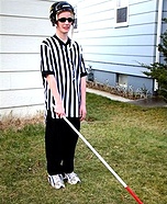 Blind Hockey Referee Costume