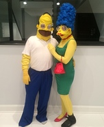 Homer and Marge Simpson Costume
