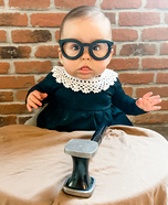 Honorable Justice Ruth Bader Ginsburg Homemade Costume