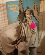 Horton the Elephant Homemade Costume