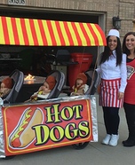 Hot Dogs Homemade Costume