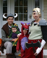 How to Train Your Dragon Family Costumes