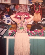 Hula Lamp Homemade Costume