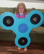 Human Fidget Spinner Homemade Costume