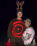 Hunter and Deer Homemade Couple Costume