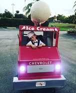 Ice Cream Man Homemade Costume