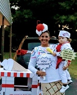 Ice Scream Family Homemade Costume