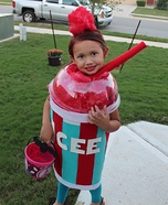 Icee from Texas Homemade Costume