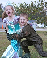 Swamp Monster and Mermaid Costumes