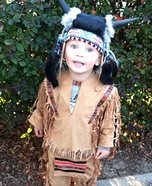 Homemade Indian Chief Costume