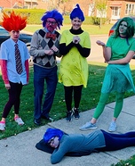 Inside Out Homemade Costume