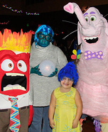 Inside Out Family Costume