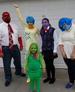 Coolest Inside Out Family Costume
