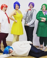 Inside Out Group Homemade Costume