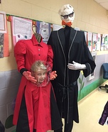 Invisible Man and Headless Woman Homemade Costume