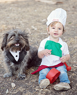 Italian Chef and Maitre d' Homemade Costume