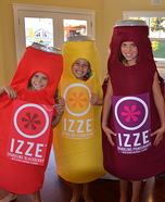 IZZE Bottles Costume