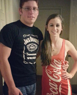 Jack and Coke Homemade Costume