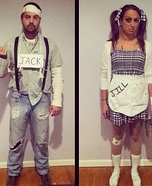 Jack and Jill Homemade Costume