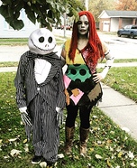 Jack and Sally Homemade Costume