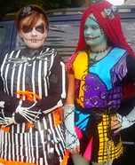 Jack and Sally Homemade Costume