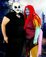 Jack and Sally Couples Homemade Costume