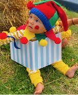 Jack in the Box Homemade Costume