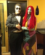 Jack & Sally Homemade Costumes