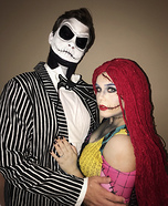Jack & Sally Homemade Costume