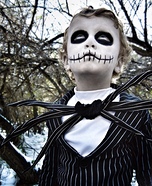 Homemade Jack Skellington Costume