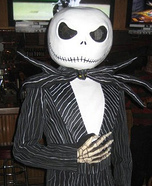 DIY Jack Skellington Adult Costume