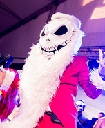 Jack Skellington a la Sandy Claws Homemade Costume