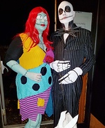 Jack Skellington, Sally & Zero Homemade Costume