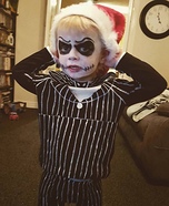 Jack Skellington Toddler Homemade Costume
