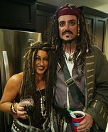 Jack Sparrow and Calypso Homemade Costume