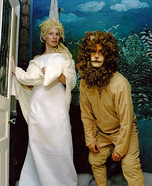 Jadis The White Witch and Aslan Homemade Costume